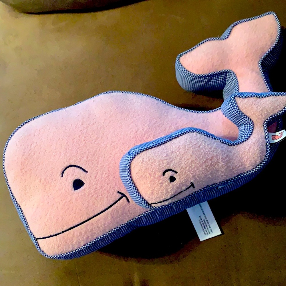 NEW VINEYARD VINES TARGET Whale Stuffed Animal Rattle
